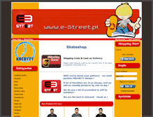 Tablet Screenshot of e-street.pl